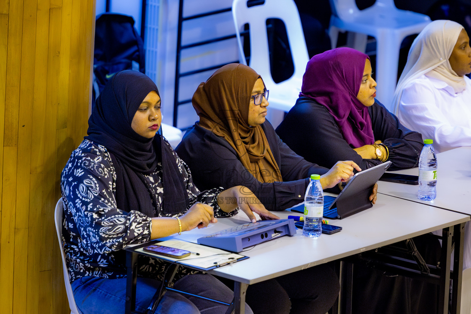 Matrix vs Club green streets in 1st division Final of National Netball Tournament 2025 held in Social Center at Male', Maldives on Thursday, 29th May 2025. Photos: Nausham Waheed / images.mv