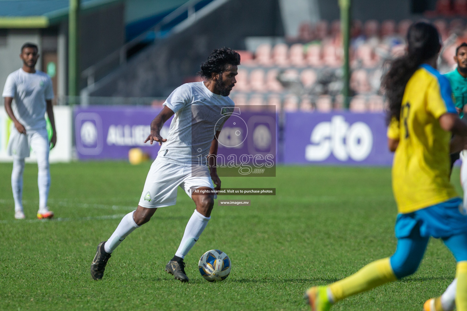 Club Valencia vs Club Green Streets in Ooredoo Dhivehi Premier League 2021/22 on 12th July 2022, held in National Football Stadium, Male', Maldives Photos: Maanish/ Images mv