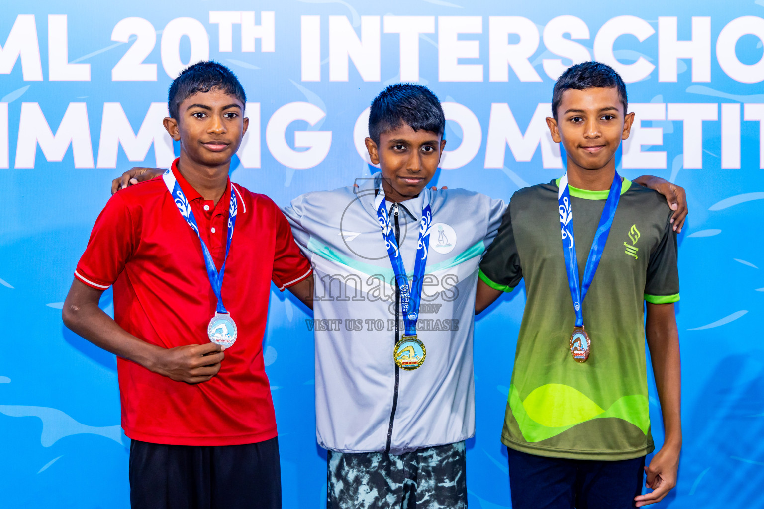 Day 5 of 20th Inter-school Swimming Competition 2024 held in Hulhumale', Maldives on Wednesday, 16th October 2024. Photos: Nausham Waheed / images.mv