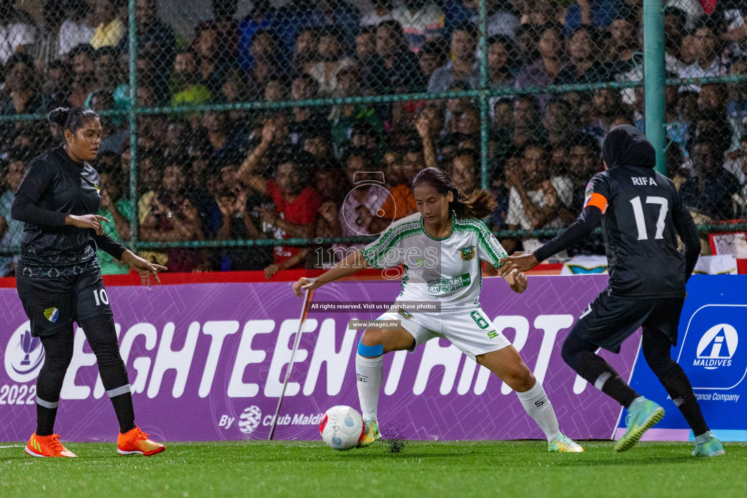 WAMCO vs DSC in Eighteen Thirty 2022 was held in Hulhumale', Maldives on Friday, 21st October 2022.Photos: Hassan Simah, Ismail Thoriq / images.mv