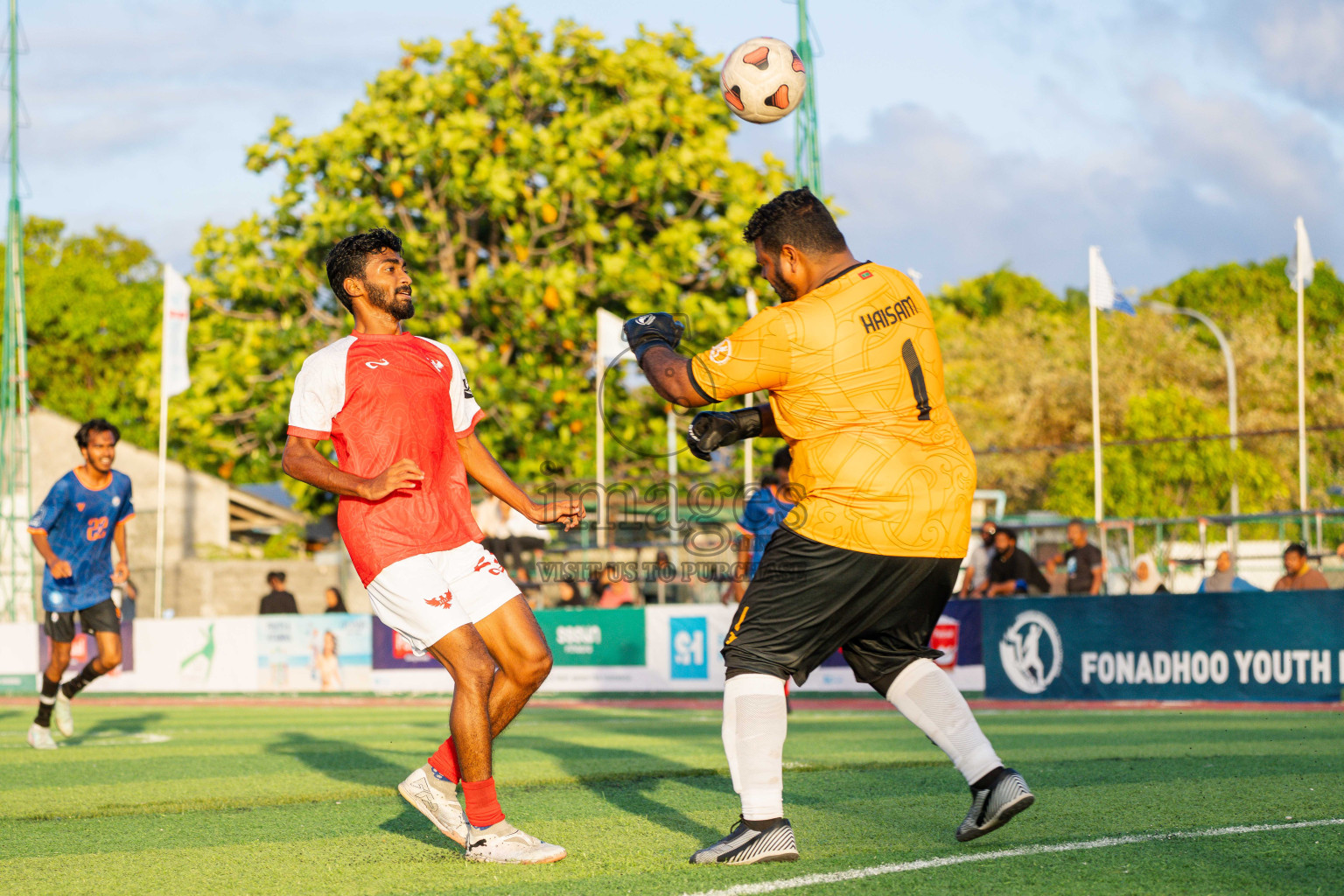 Best VS Youth Academy in Day 3 - Fonadhoo Youth Futsal Challenge 2025 held in Fonadhoo Futsal Stadium, L. Fonadhoo, Maldives on Tuesday, 28th October 2025 Photos: Arif Rasheed / images.mv
