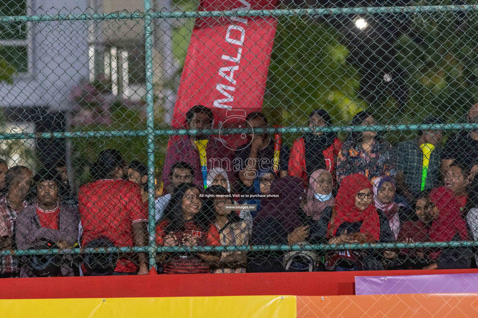 Team Fenaka vs United BML in Club Maldives Cup 2022 was held in Hulhumale', Maldives on Sunday, 9th October 2022. Photos: Ismail Thoriq / images.mv