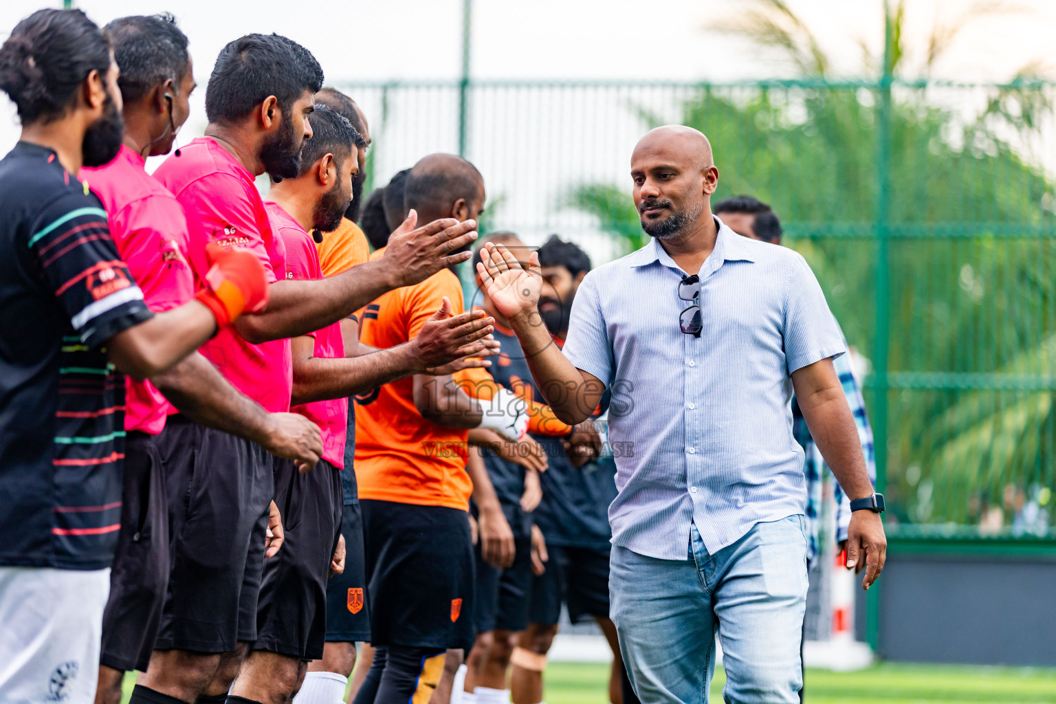 BG New Generation vs FC Calms in Day 14 of BG Futsal Challenge 2024 was held on Sunday, 25th March 2024, in Male', Maldives Photos: Nausham Waheed / images.mv