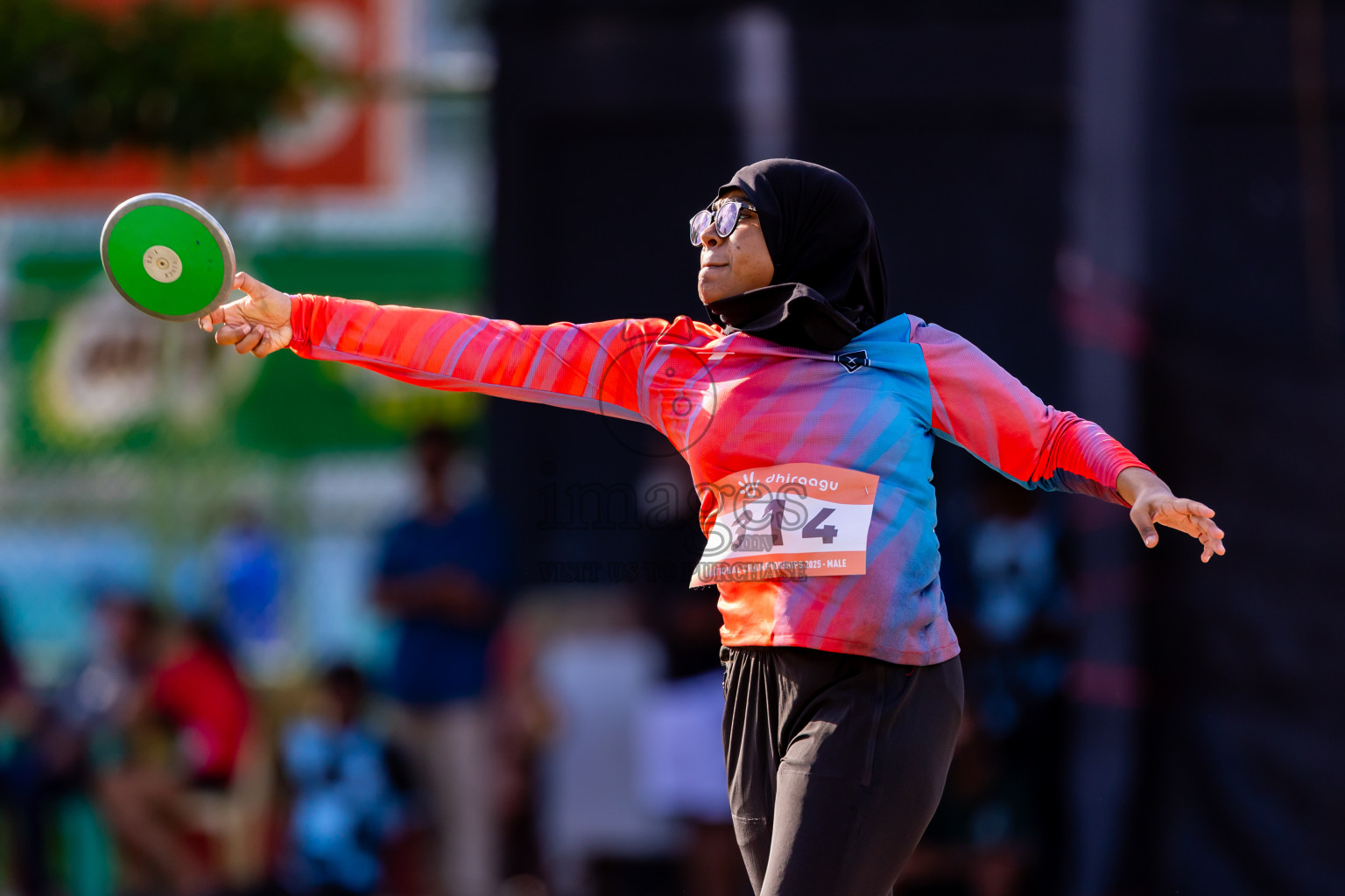 Day 3 of National Athletics Championship 2025 was held at Ekuveni Running Ground in Male', Maldives on Saturday, 16th August 2025. Photos: Nausham Waheed / images.mv