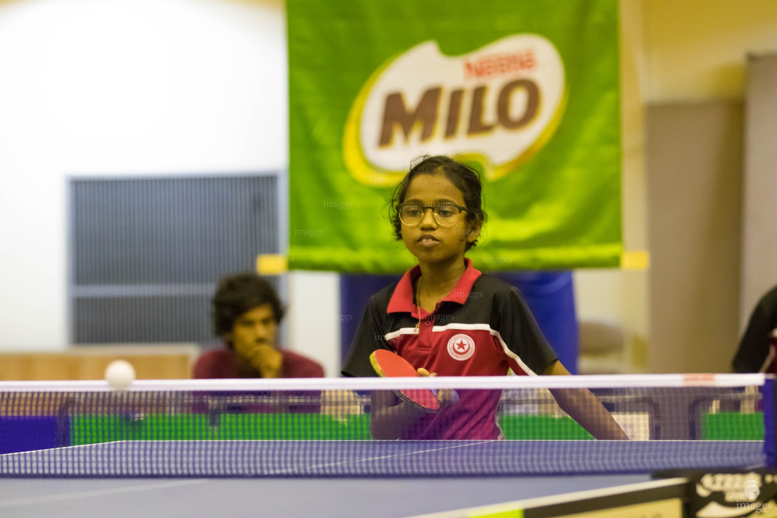 9th Milo Inter-school Table Tennis Championship 2017 Day 3 in Male , Maldives. Monday, September. 11, 2017.( Images.mv Photo/ Abdulla Abeedh ).