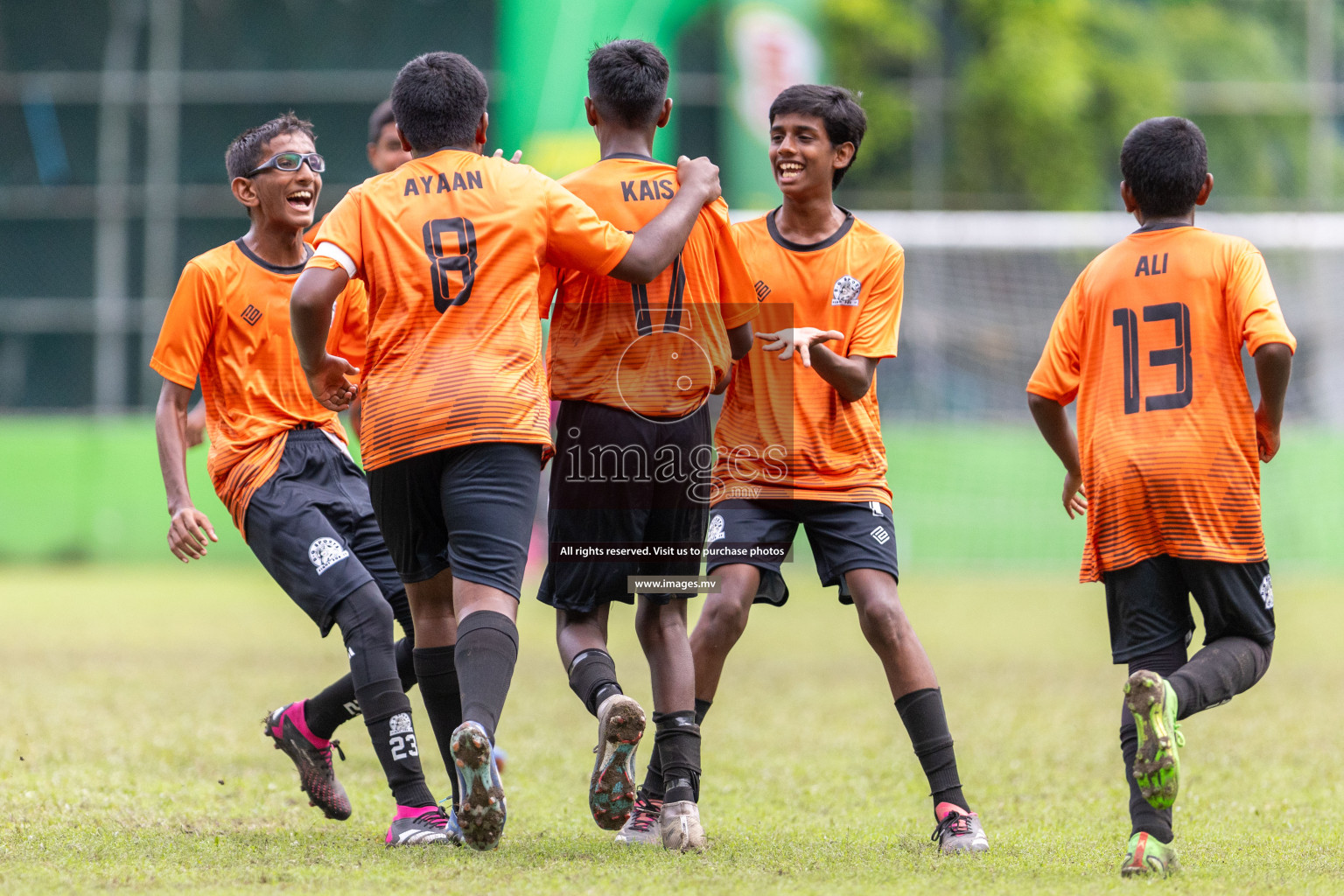 Day 2 of MILO Academy Championship 2023 (u14) was held in Henveyru Stadium Male', Maldives on 4th November 2023. Photos: Nausham Waheed / images.mv