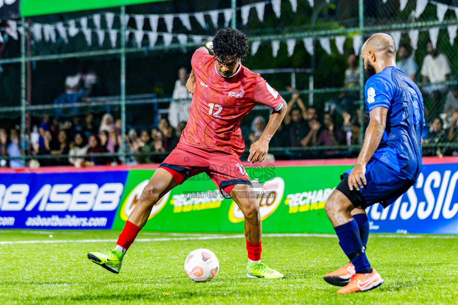 Club Binara vs Finance RC in Quater Finals of Club Maldives Cup Classic 2025 was held in Rehendi Futsal Ground, Hulhumale', Maldives on Saturday, 27th September 2025. Photos: Areef Adam / images.mv