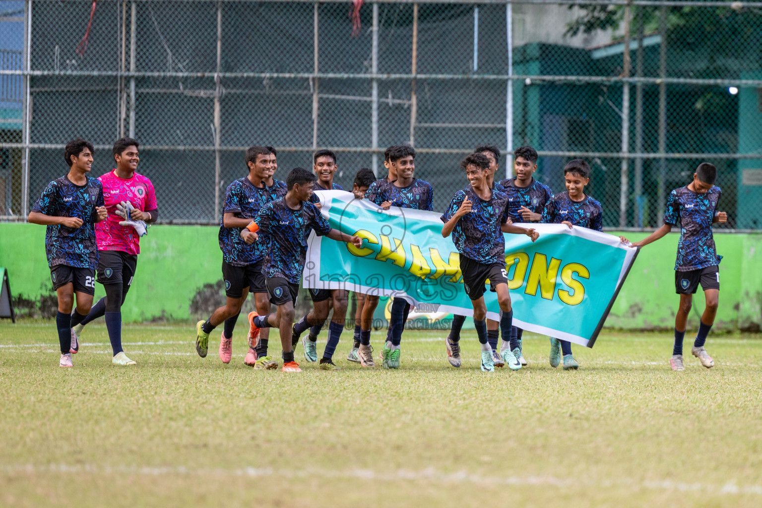 Day 4 of MILO Academy Championship 2024 (U-14) was held in Henveyru Stadium, Male', Maldives on Sunday, 3rd November 2024. Photos: Hassan Simah / Images.mv