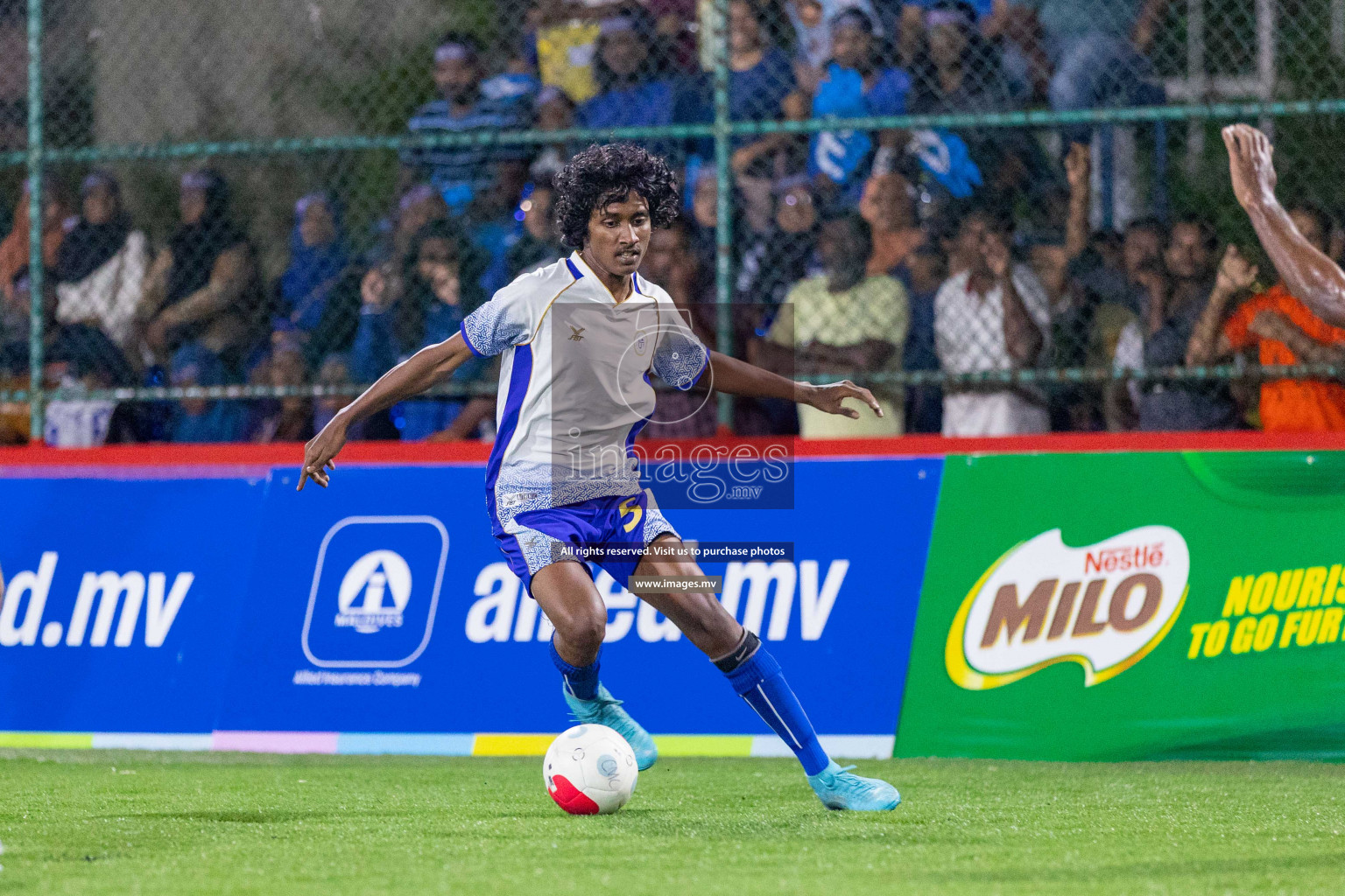 Team Allied vs Muleeaage RC in Club Maldives Cup 2022 was held in Hulhumale', Maldives on Wednesday, 12th October 2022. Photos: Ismail Thoriq/ images.mv