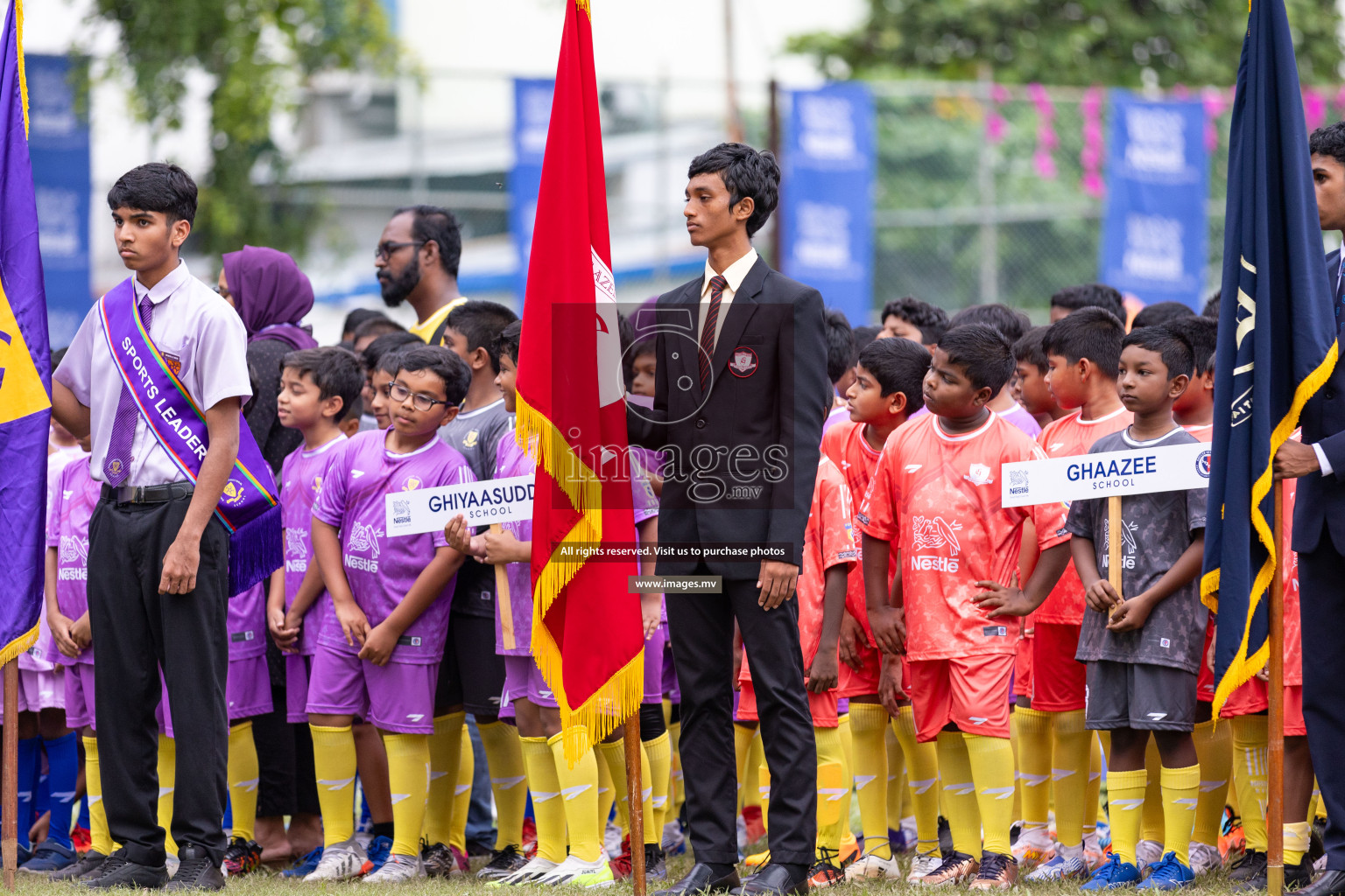 Day 1 of Nestle kids football fiesta, held in Henveyru Football Stadium, Male', Maldives on Wednesday, 11th October 2023 Photos: Nausham Waheed Images.mv