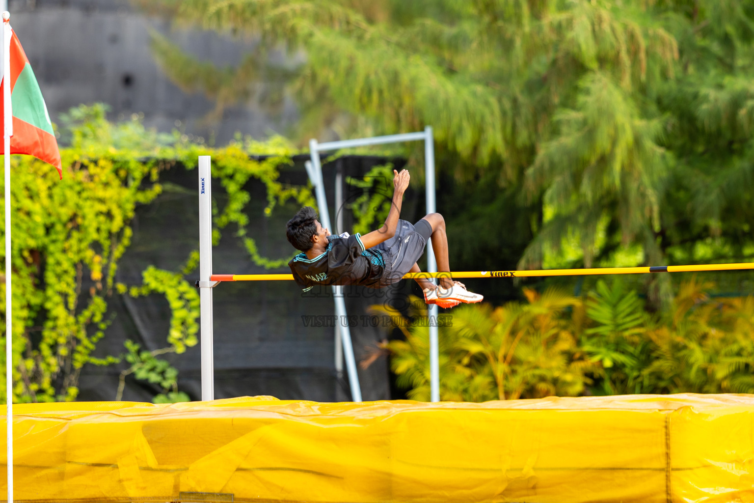 Day 2 of MWSC Interschool Athletics Championships 2024 held in Hulhumale Running Track, Hulhumale, Maldives on Sunday, 10th November 2024.
Photos by: Ismail Thoriq / Images.mv