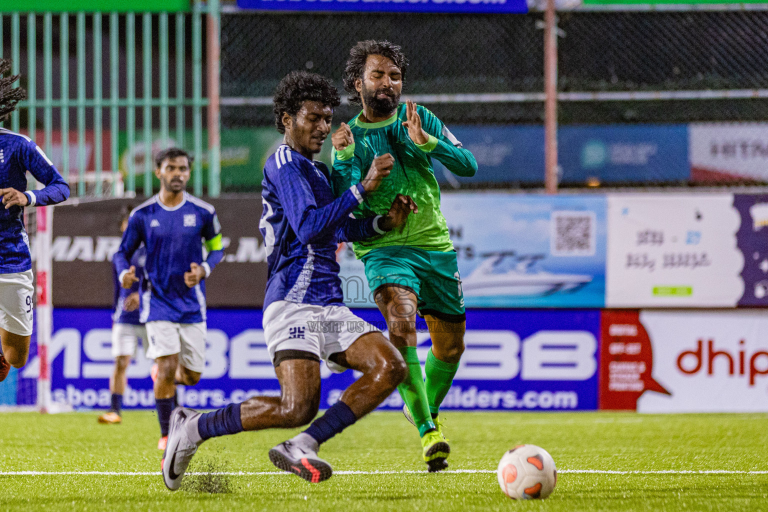 Hulhumale Hospital vs Club BCC in Club Maldives Cup Claasic 2025 was held in Rehendi Futsal Ground, Hulhumale', Maldives on Sunday, 21st September 2025. Photos: Areef Adam / images.mv