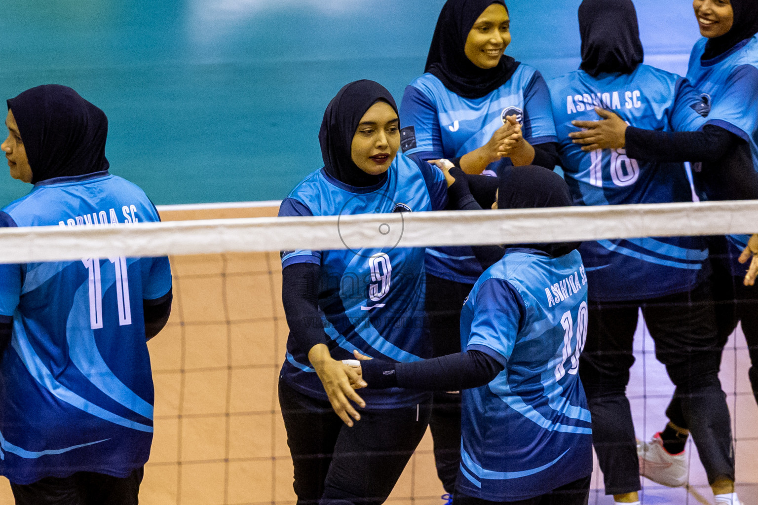 Day 2 of Women's Division of Milo VAM Cup 2024 held in Male', Maldives on Wednesday, 9th July 2024 at Social Center Indoor Hall Photos By: Nausham Waheed / images.mv