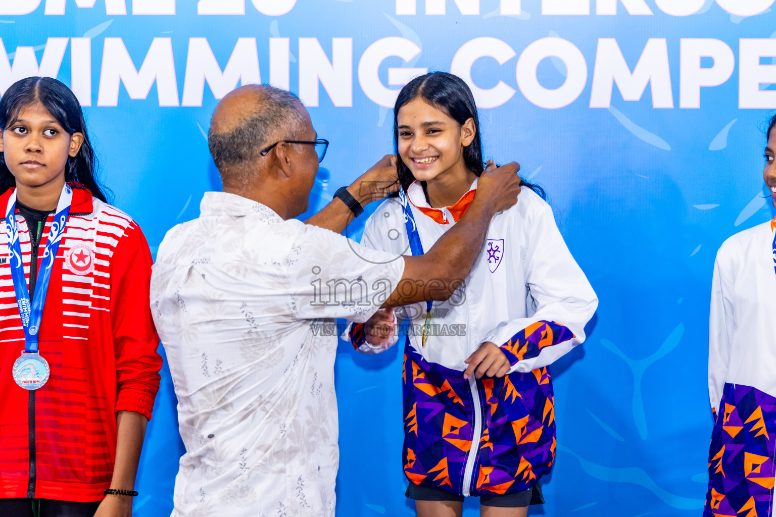 Day 5 of 20th Inter-school Swimming Competition 2024 held in Hulhumale', Maldives on Wednesday, 16th October 2024. Photos: Nausham Waheed / images.mv