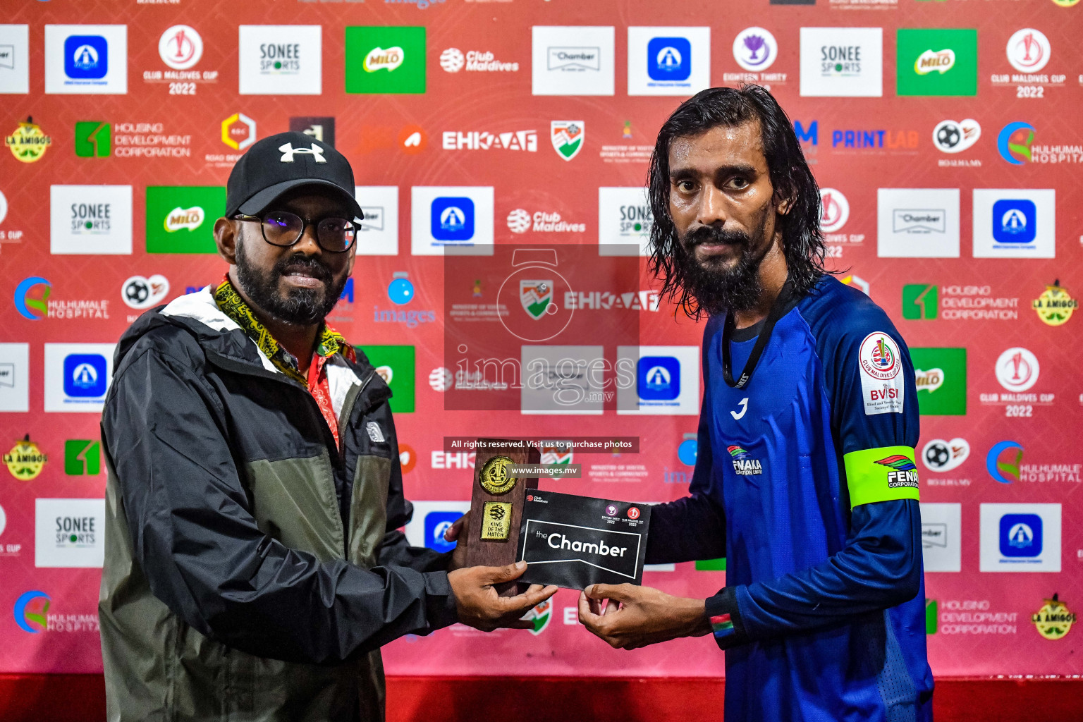 Team Fenaka vs Team Civil Court in Club Maldives Cup 2022 was held in Hulhumale', Maldives on Friday, 14th October 2022. Photos: Nausham Waheed / images.mv