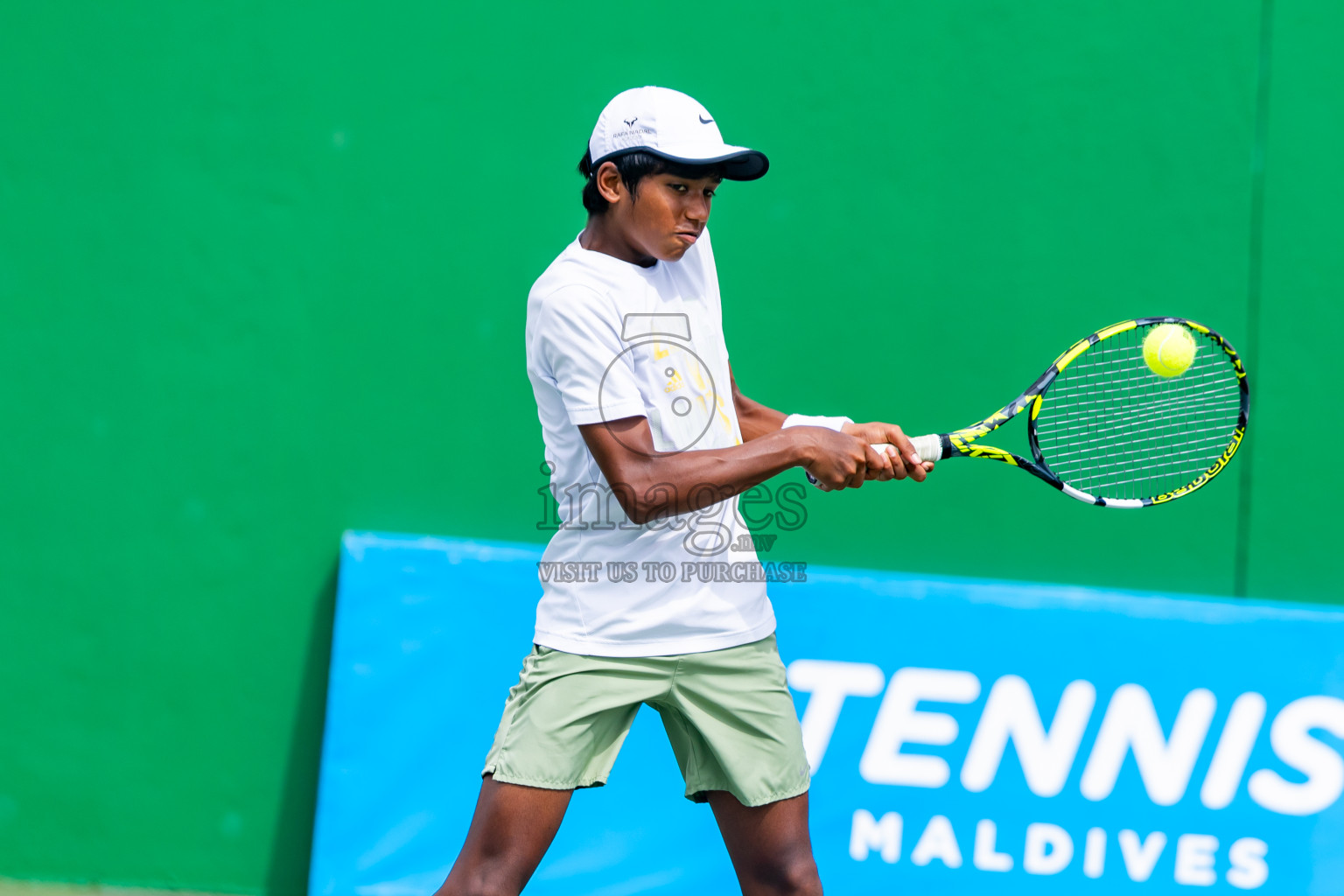 Day 5 of ATF Maldives Junior Open Tennis was held in Male' Tennis Court, Male', Maldives on Monday, 16th December 2024. Photos: Nausham Waheed/ images.mv