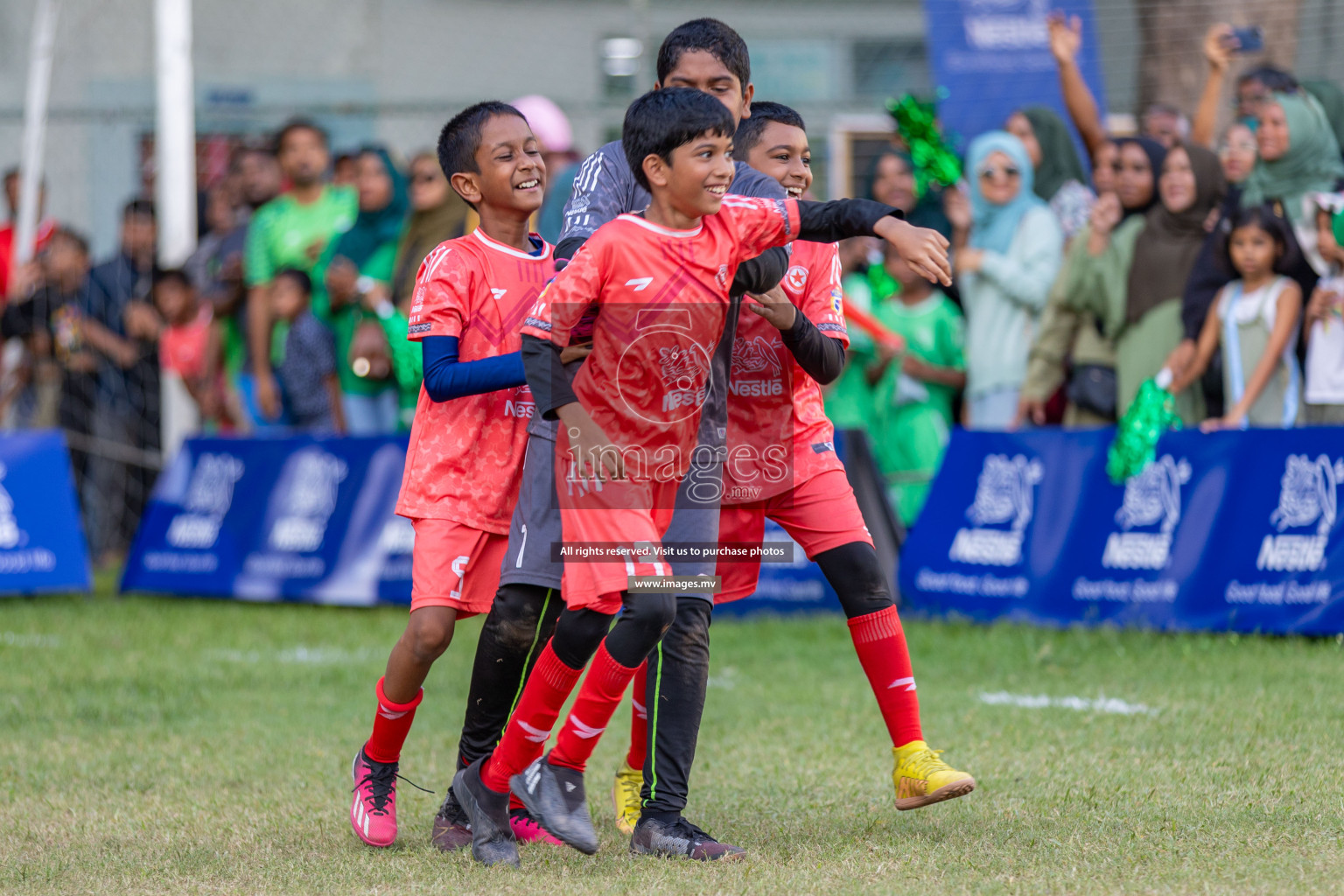 Day 4 of Nestle Kids Football Fiesta, held in Henveyru Football Stadium, Male', Maldives on Saturday, 14th October 2023
Photos: Ismail Thoriq / images.mv