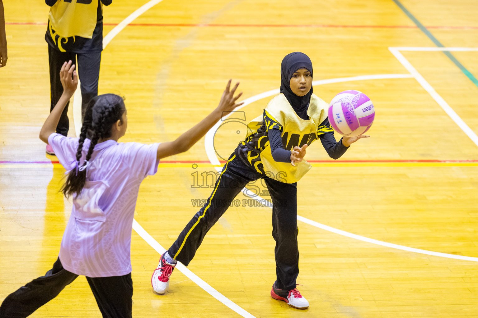 Day 13 of 26th Inter-School Netball Tournament 2025 was held in Social Center Indoor Hall on Saturday, 1st November 2025. Photos: Ismail Thoriq / images.mv