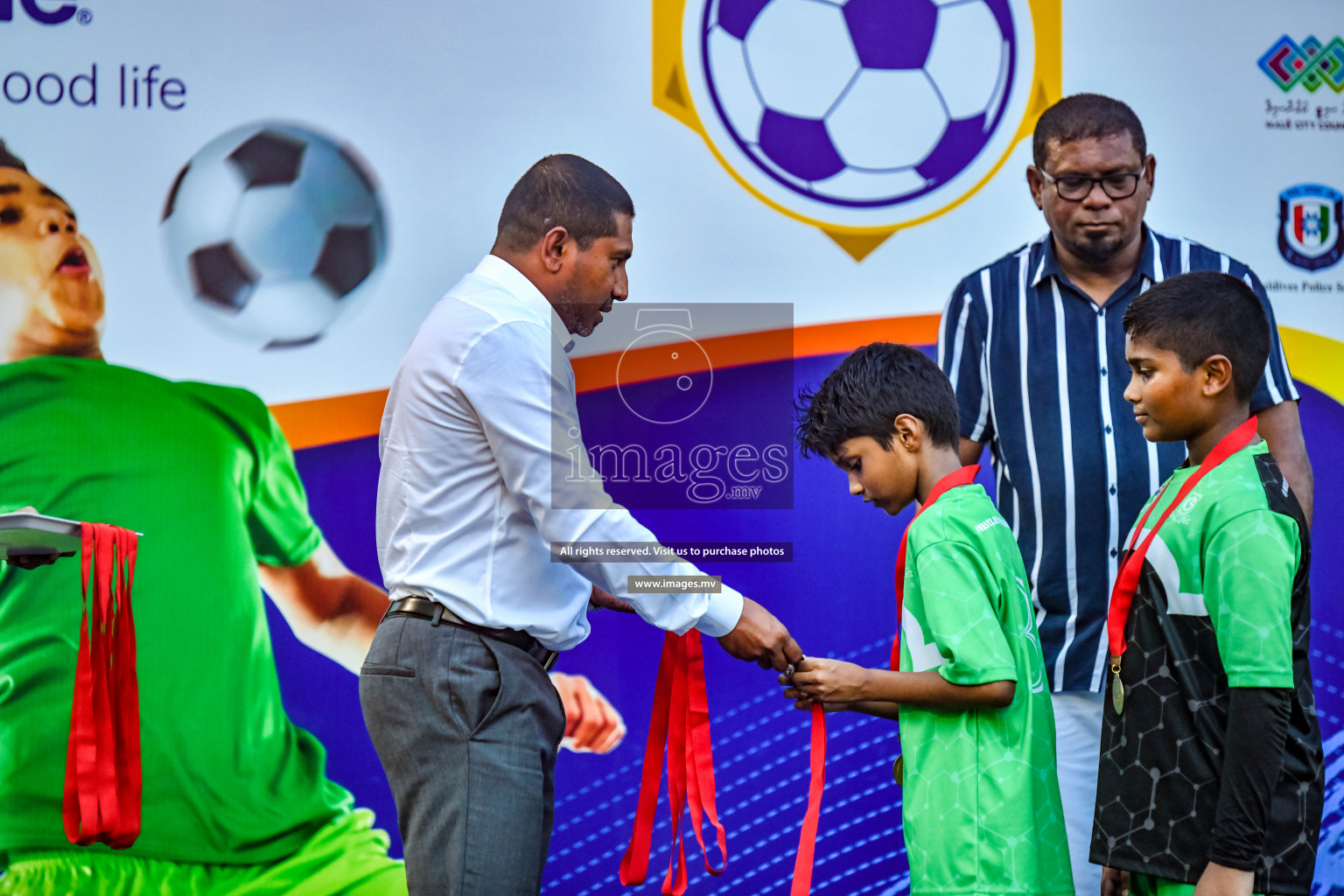 Day 4 of Milo Kids Football Fiesta 2022 was held in Male', Maldives on 22nd October 2022. Photos: Nausham Waheed / images.mv