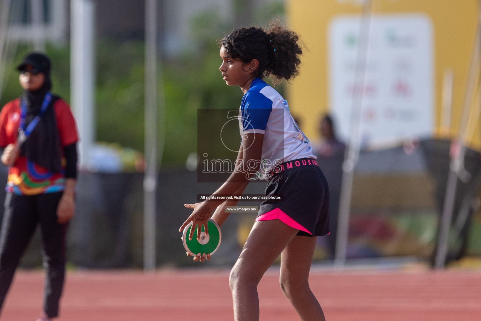 Day two of Inter School Athletics Championship 2023 was held at Hulhumale' Running Track at Hulhumale', Maldives on Sunday, 15th May 2023. Photos: Shuu/ Images.mv