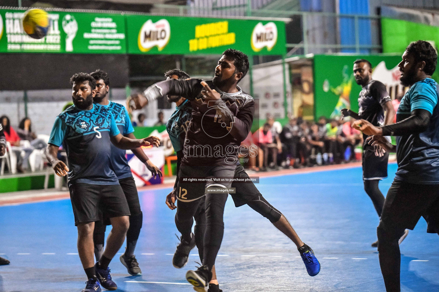 Day 17 of Milo 6th Inter Office Handball Tournament 2022 - Photos by Nausham Waheed