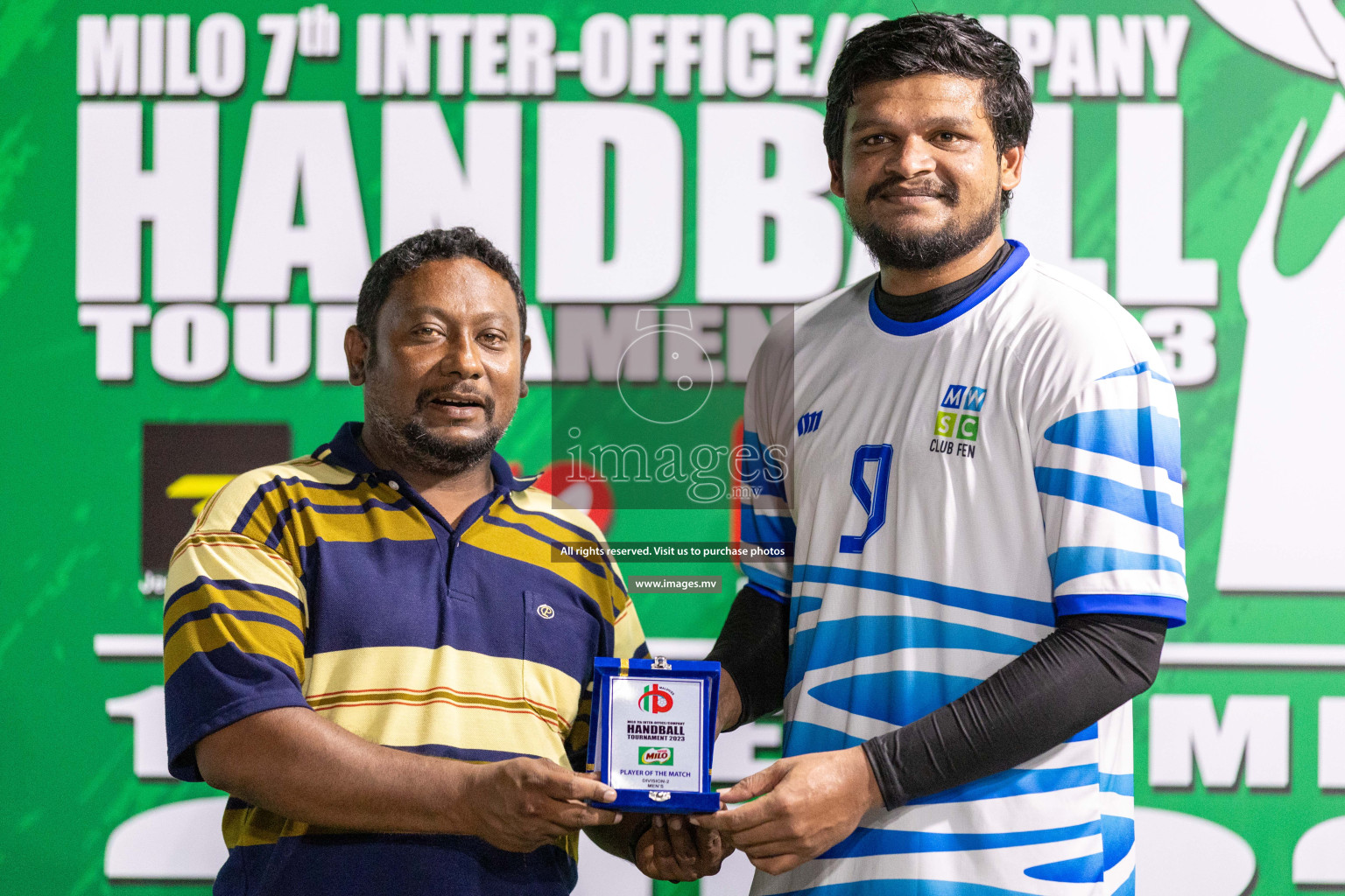 Day 5 of 7th Inter-Office/Company Handball Tournament 2023, held in Handball ground, Male', Maldives on Tuesday, 19th September 2023 Photos: Nausham Waheed/ Images.mv