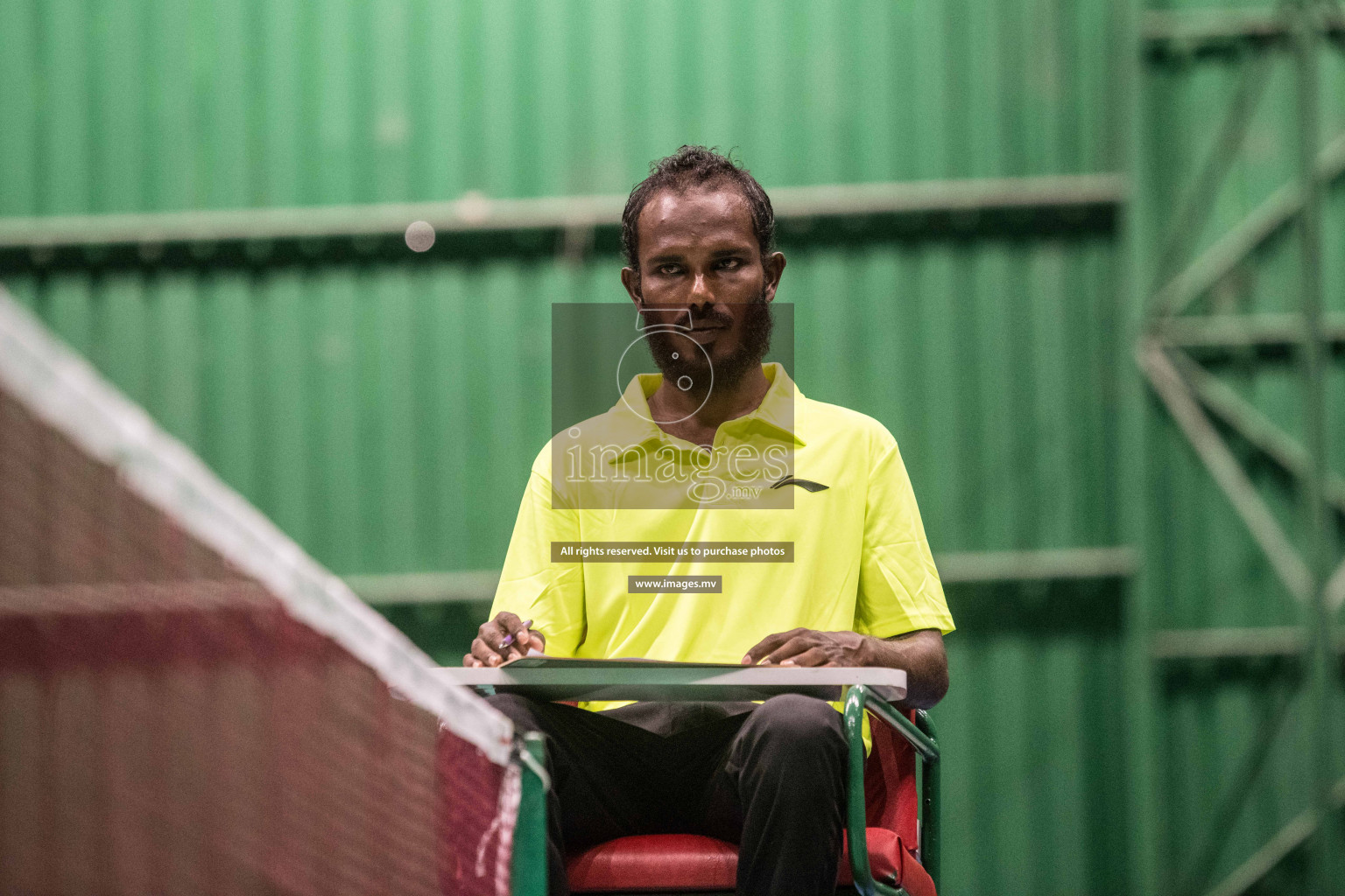 Day 2 of Badminton association mixed group championship 2021 held in Male', Maldives Photos by Nausham Waheed