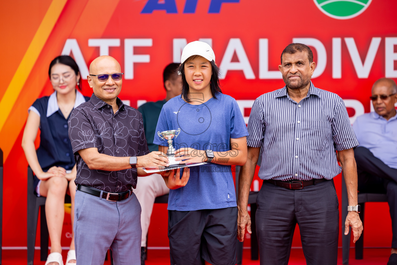 Finals of ATF Maldives Junior Open Tennis was held in Male' Tennis Court, Male', Maldives on Saturday, 21st December 2024. Photos: Nausham Waheed/ images.mv