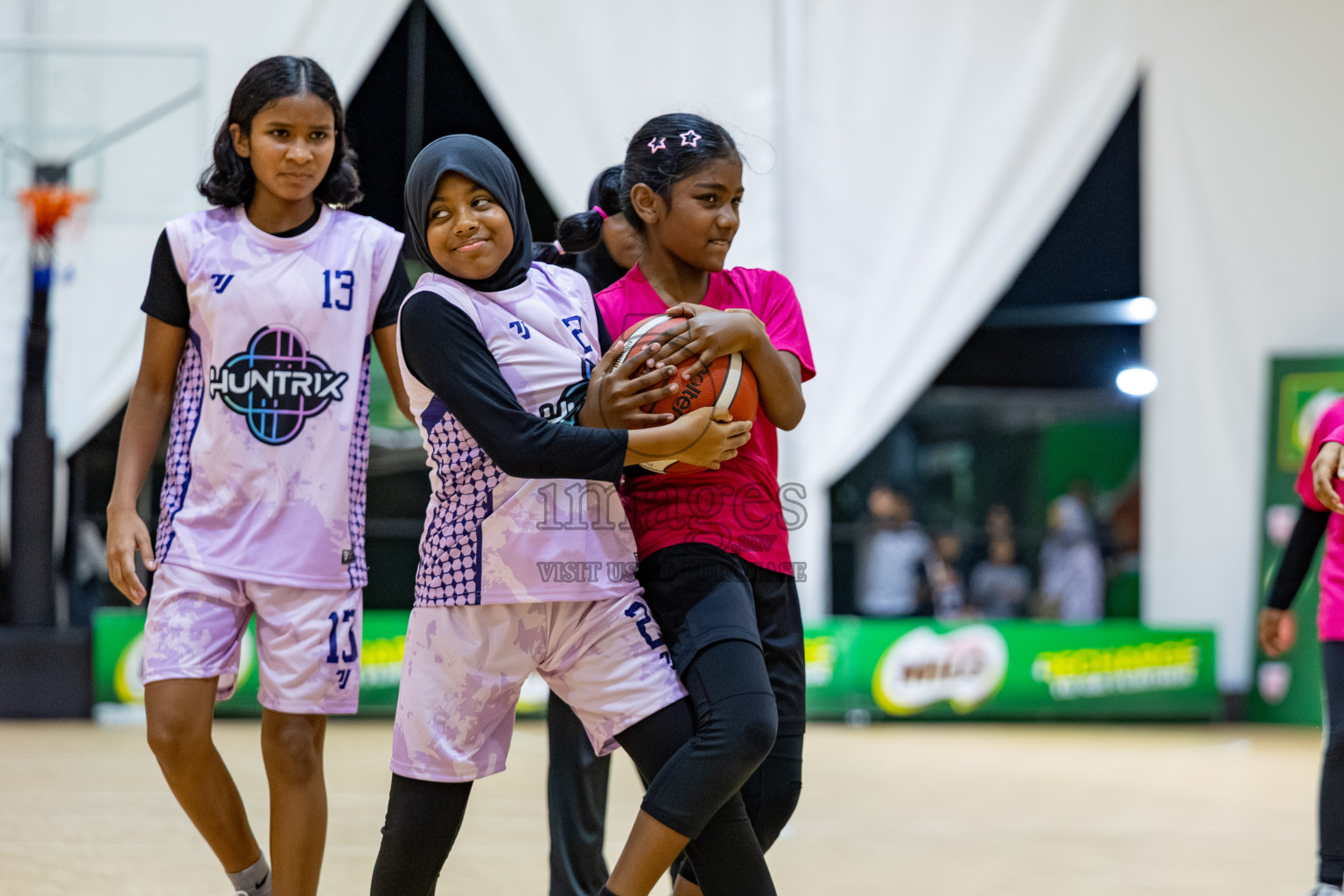 Milo 5 x 5 Junior Challenge 2025 - Basketball tournament held in Basketball Training Center, Male', Maldives on Thursday, 09th October 2025. 
Photo by: Hassan Simah / Images.mv