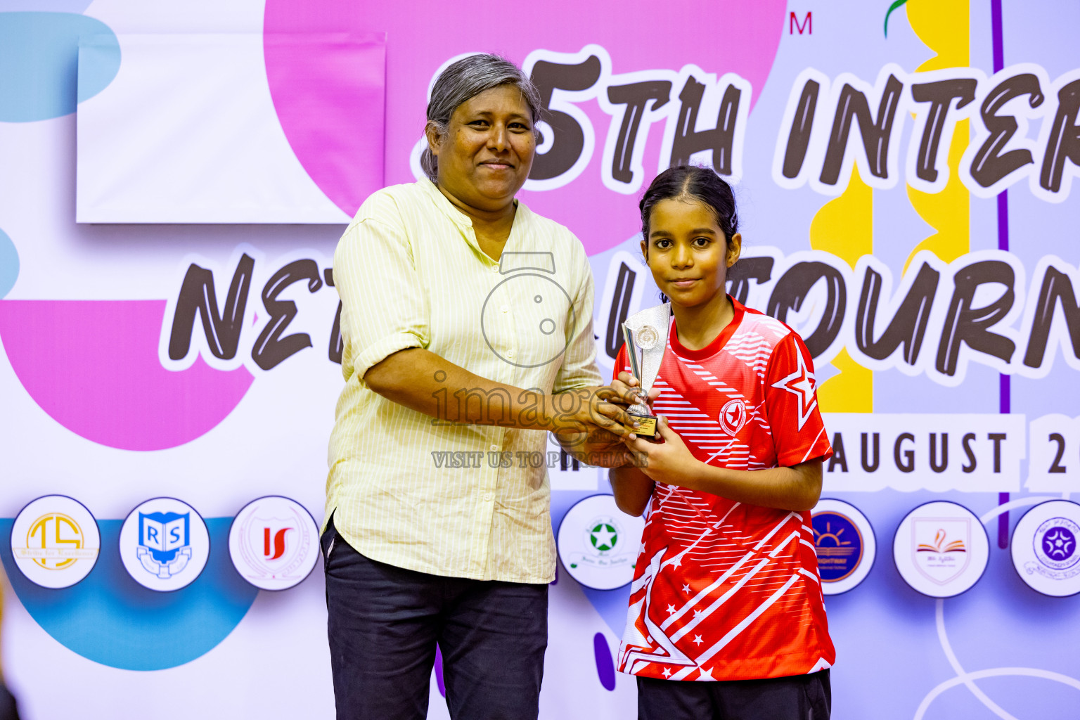 Day 2 of 25th Inter-School Netball Tournament was held in Social Center at Male', Maldives on Saturday, 10th August 2024. Photos: Nausham Waheed / images.mv