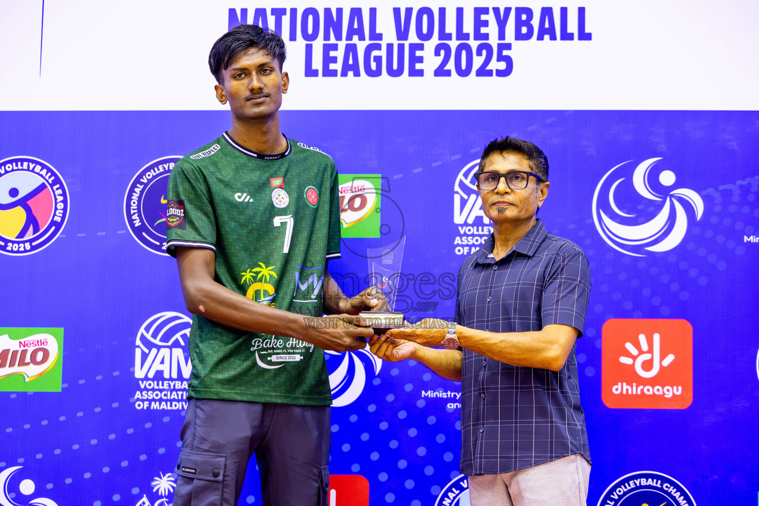 Dhivehi Sifainge Club vs Club HDC in the Final of MILO VAM Cup 2025 held in Male', Maldives on Wednesday, 2nd July 2025 at Social Center Indoor Hall Photos By: Nausham Waheed / images.mv