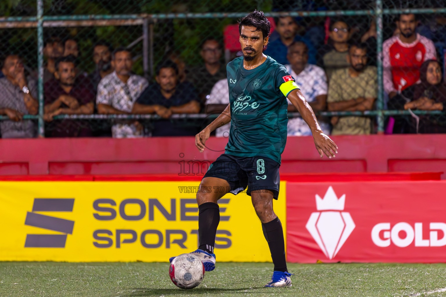 L Maavah vs L Maabaidhoo in Day 20 of Golden Futsal Challenge 2024 was held on Saturday , 3rd February 2024 in Hulhumale', Maldives Photos: Ismail Thoriq / images.mv