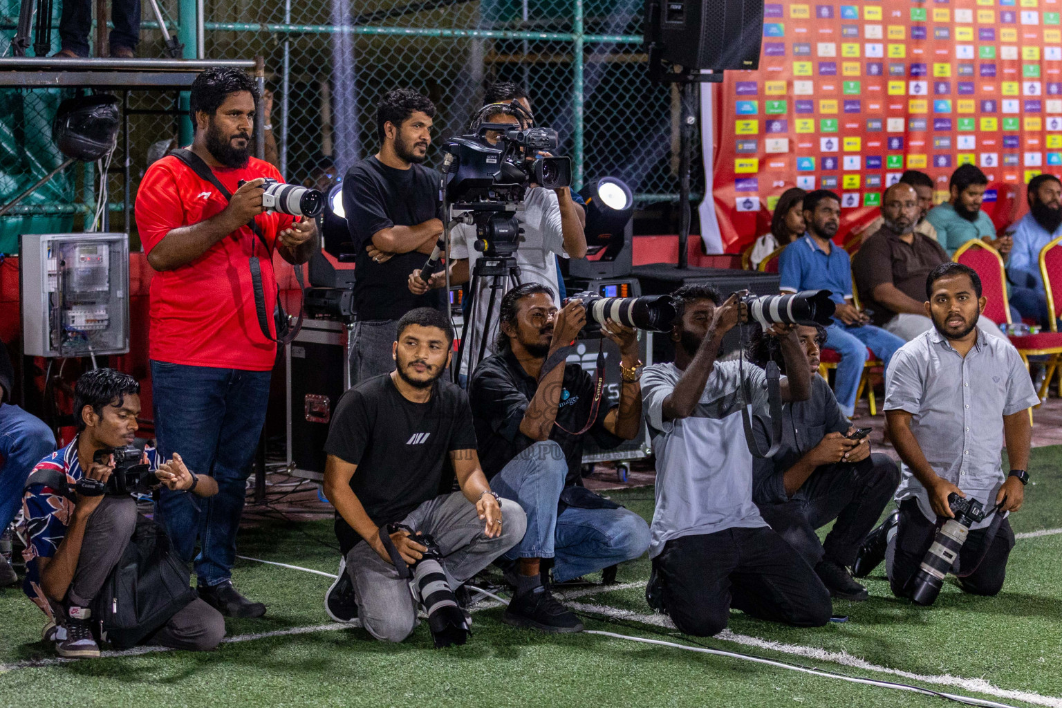 Opening of Golden Futsal Challenge 2024 with Charity Shield Match between L.Gan vs Th. Thimarafushi was held on Sunday, 14th January 2024, in Hulhumale', Maldives Photos: Ismail Thoriq / images.mv