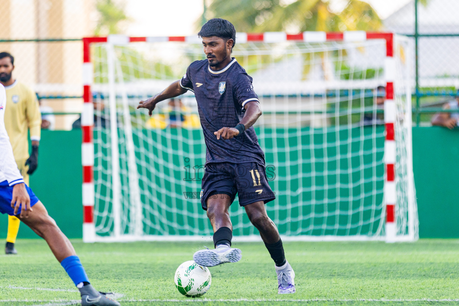 Ozen Maadhoo vs Kandooma in Resort League 2025 (South Male Zone) day 2 was held on Monday, 29th September 2025 in Crossroads's Maldives, Photos: Areef Adam / images.mv