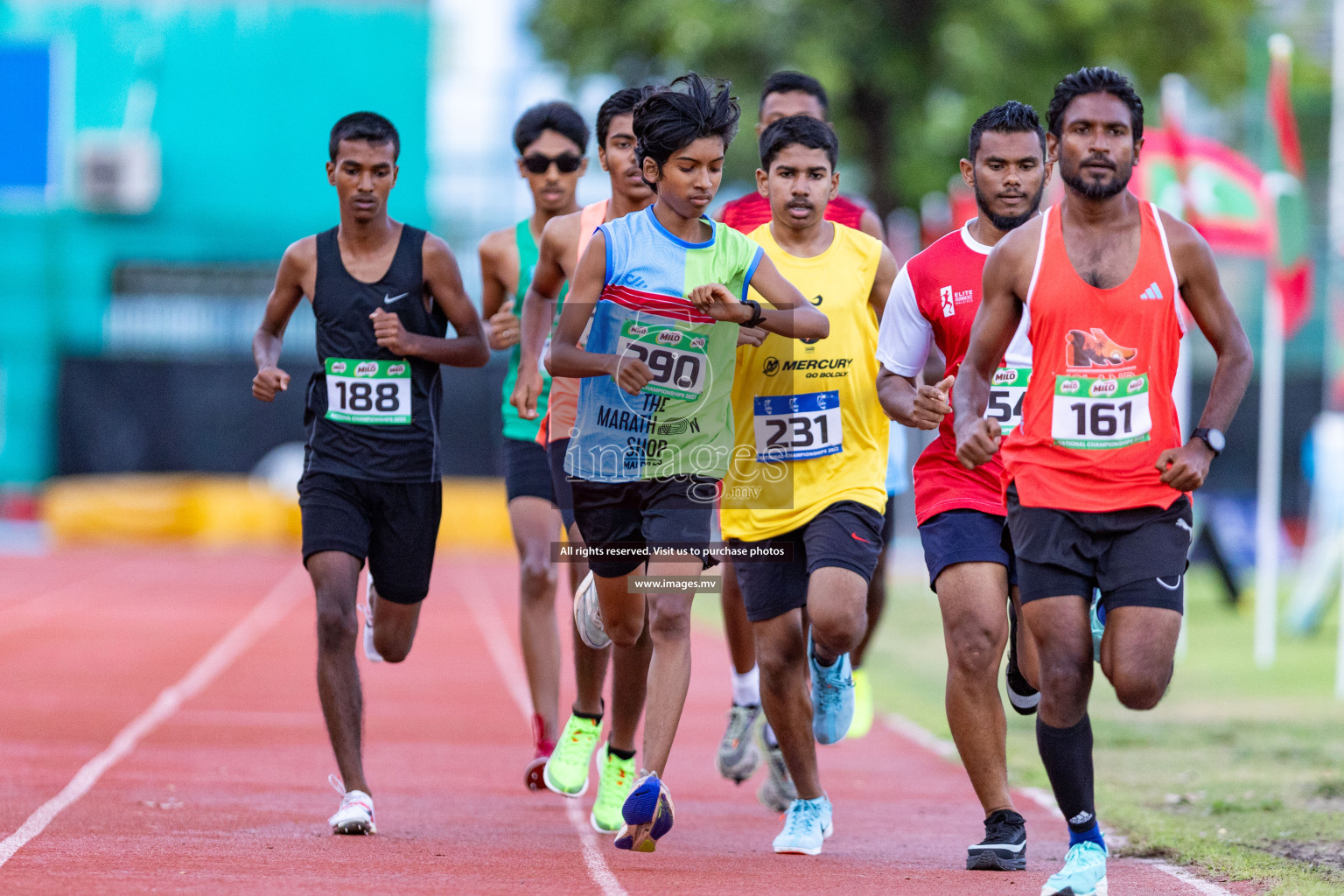 Day 1 of National Athletics Championship 2023 was held in Ekuveni Track at Male', Maldives on Thursday 23rd November 2023. Photos: Nausham Waheed / images.mv