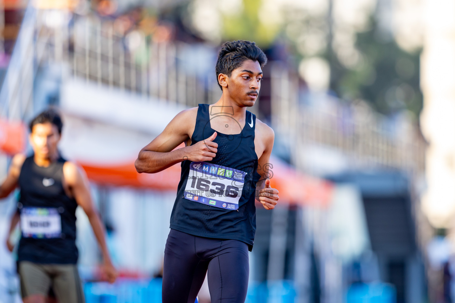 Day 4 of MWSC Interschool Athletics Championships 2024 held in Hulhumale Running Track, Hulhumale, Maldives on Tuesday, 12th November 2024. Photos by: Nausham Waheed / Images.mv