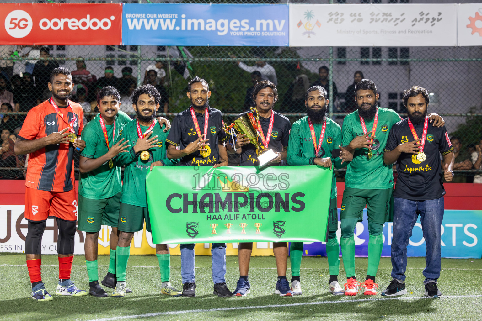 HA Dhidhdhoo vs HA Vashafaru in Haa Alif Atoll Finals Day 28 of Golden Futsal Challenge 2025 was held on Saturday , 1st February 2025, in Hulhumale', Maldives. Photos: Abdulla Abeed / images.mv