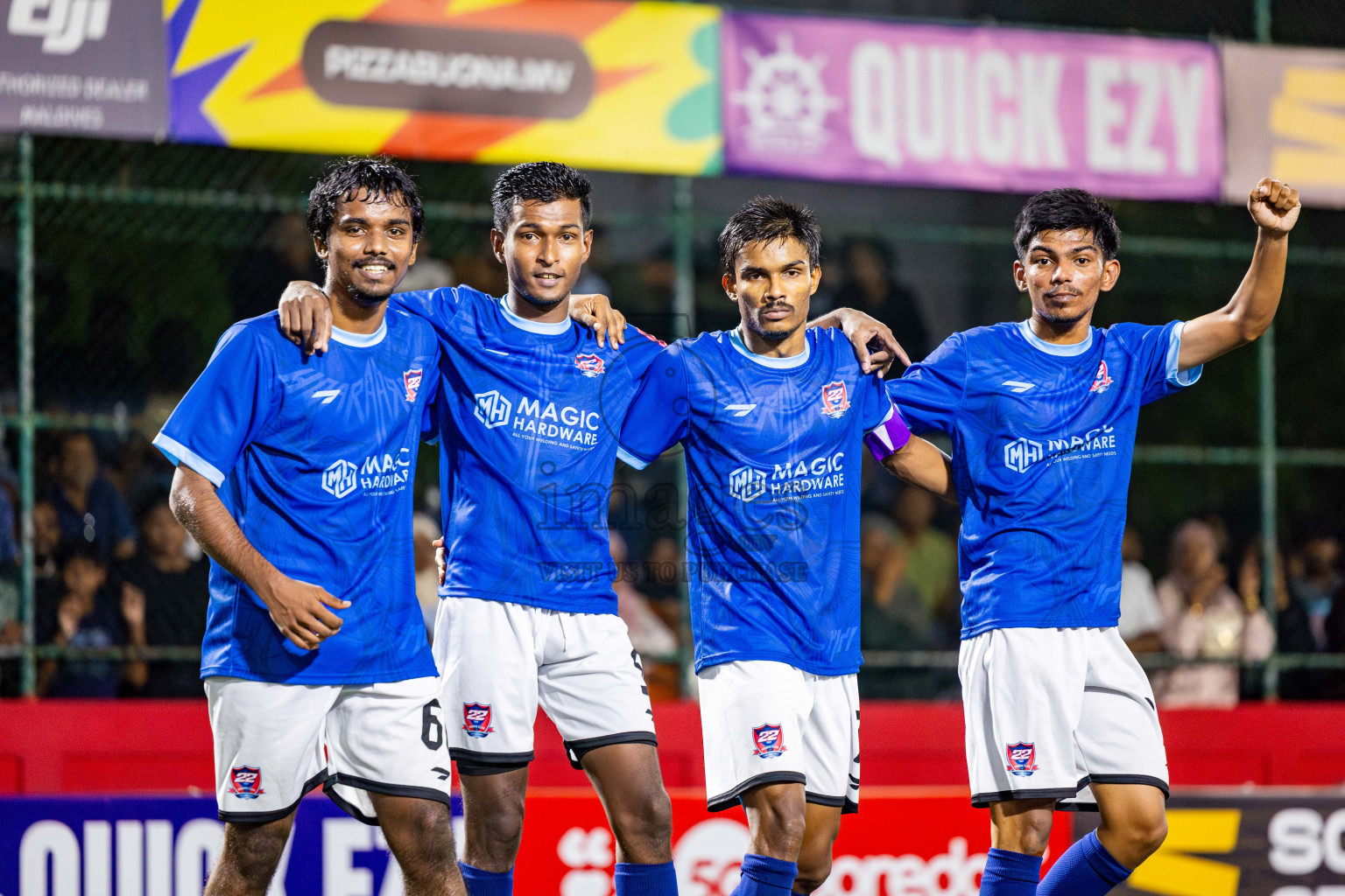 HA Kelaa vs HA Hoarafushi in Day 13 of Golden Futsal Challenge 2025 was held on Friday, 17th January 2025, in Hulhumale', Maldives. Photos: Nausham Waheed / images.mv