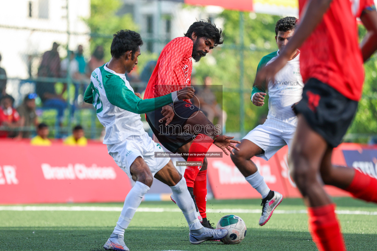 Stelco Club vs Baros Maldives in Club Maldives Cup 2023 held in Hulhumale, Maldives, on Thursday, 27th July 2023 Photos: Nausham Waheed/ images.mv