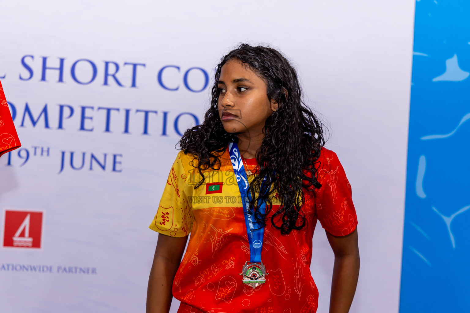 Closing Ceremony of 1st National Short Course Swimming Competition held in Hulhumale', Maldives on Thursday, 19th June 2025. Photos: Nausham Waheed / images.mv