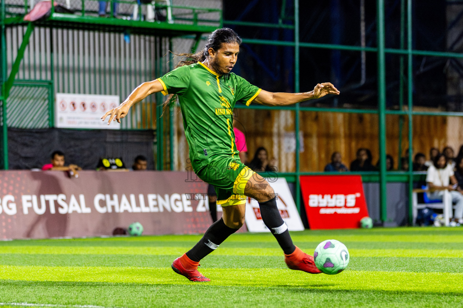 Squadra vs UNF in Day 2 of Quarter Finals of BG Futsal Challenge 2024 was held on Saturday , 30th March 2024, in Male', Maldives Photos: Nausham Waheed / images.mv