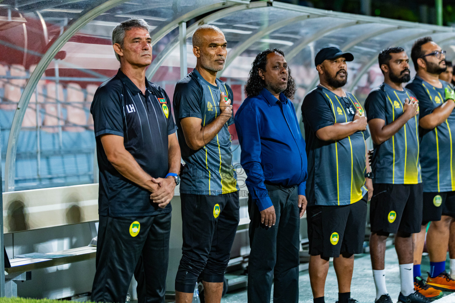 Maziya Sports & Recreation vs TC Sports Club in Dhivehi Premier League 2025/26 held in National Football Stadium, Male', Maldives on Wednesday, 24th September 2025. Photos: Areef Adam / Images.mv