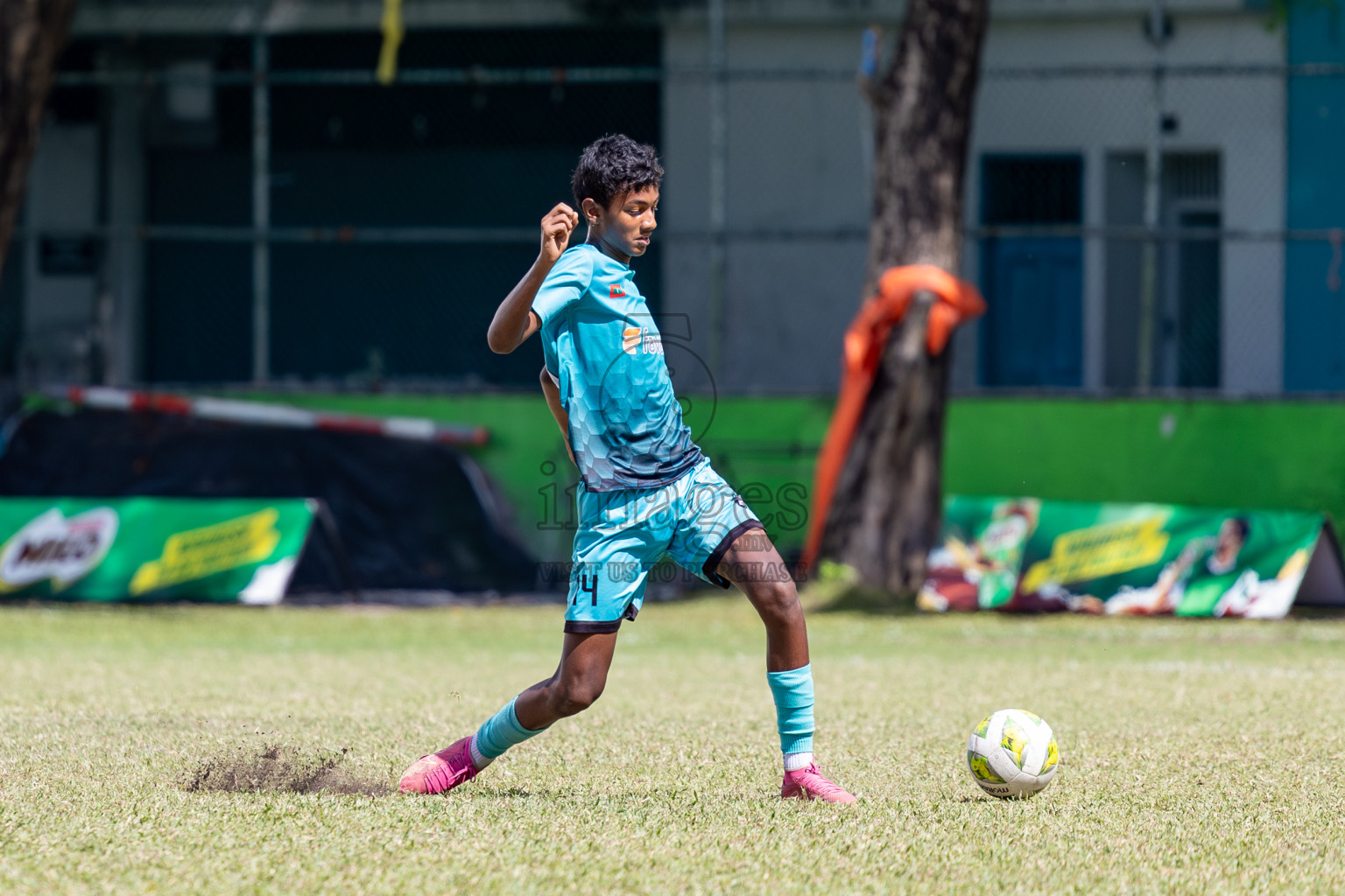 Day 4 of MILO Academy Championship 2024 (U-14) was held in Henveyru Stadium, Male', Maldives on Sunday, 3rd November 2024. 
Photos: Hassan Simah / Images.mv