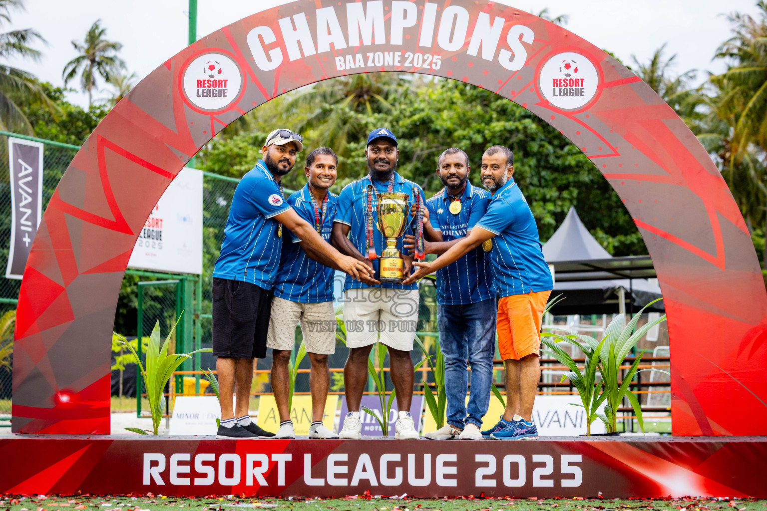 Anantara vs Finolhu in Final of Resort League 2025 (Baa Zone) was held on Friday, 18th July 2025 in Avani+ Fares Maldives Resort, Baa Atoll, Maldives. Photos: Nausham Waheed  / images.mv
