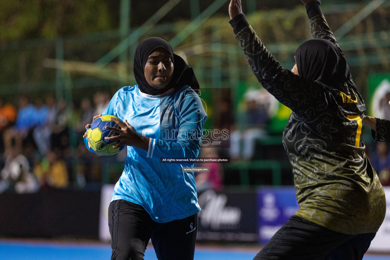 Day 5 of 7th Inter-Office/Company Handball Tournament 2023, held in Handball ground, Male', Maldives on Tuesday, 19th September 2023 Photos: Nausham Waheed/ Images.mv