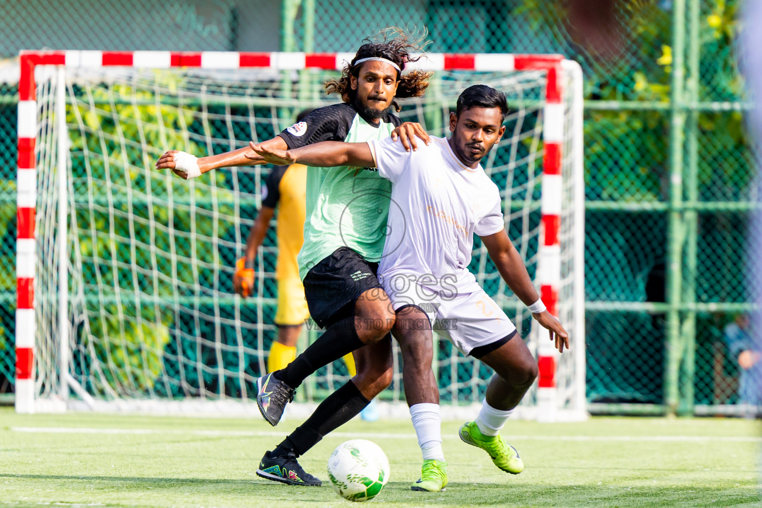 Kuramathi vs Barcelo in Day 6 of Resort League 2025 (Ari Zone) was held on Wednesday, 25th June 2025 in Conrad Maldives Rangali Island, Alif Dhaalu Atoll, Maldives. Photos: Nausham Waheed / images.mv