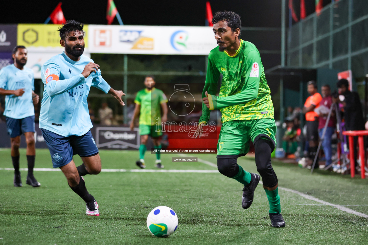 Club TTS vs Gas Club in Club Maldives Cup 2023 held in Hulhumale, Maldives, on Sunday, 16th July 2023 Photos: Nausham Waheed / images.mv