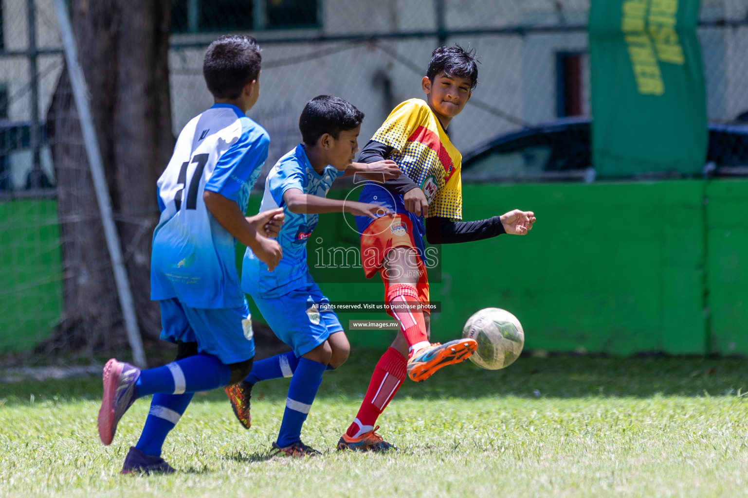 Day 2 of MILO Academy Championship 2023 (U12) was held in Henveiru Football Grounds, Male', Maldives, on Saturday, 19th August 2023. Photos: Shuu Abdul Sattar  / images.mv