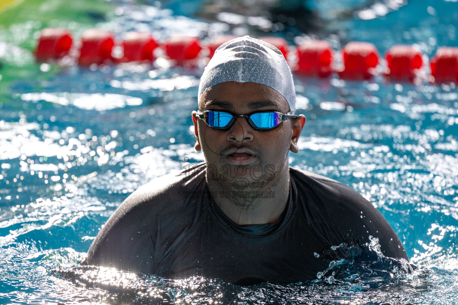 Day 4 of 20th Inter-school Swimming Competition 2024 held in Hulhumale', Maldives on Tuesday, 15th October 2024. Photos: Ismail Thoriq / images.mv