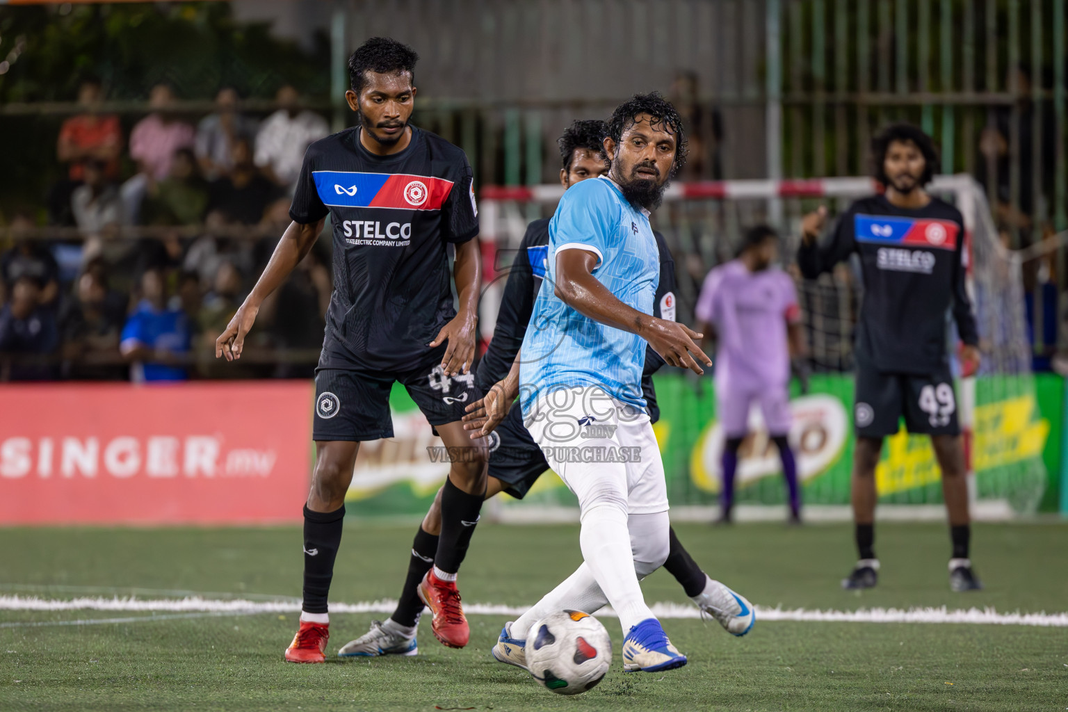 STELCO vs MACL in Quarter Finals of Club Maldives Cup 2024 held in Rehendi Futsal Ground, Hulhumale', Maldives on Wednesday, 9th October 2024. Photos: Ismail Thoriq / images.mv